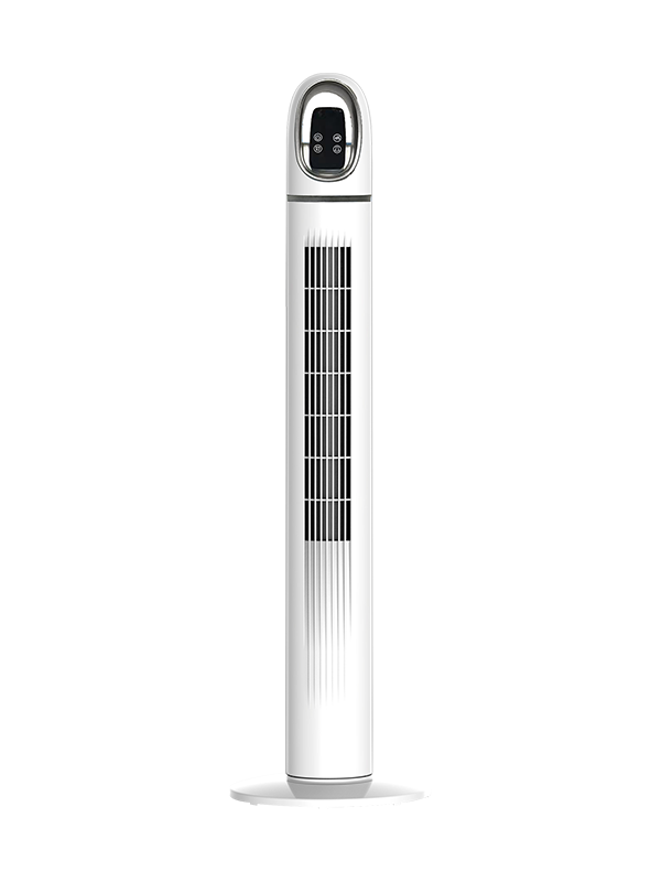 TF1110C Ventilator turn alb cu afișaj LED